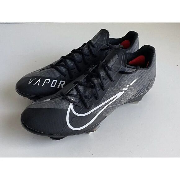 Nike React Vapor Ultrafly Elite 4 Black Baseball Cleats DA0701-001 Men's Sz 14 - Picture 8 of 13